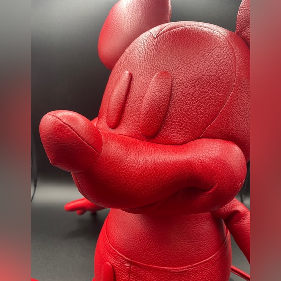 Disney X Coach Mickey Mouse Medium Collectible Red - Picture 5 of 11